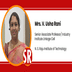 N. S. Raju Institute of Technology, Senior Associate Professor/ Industry Institute Linkage Cell: Mrs. V. Usha Rani Interview